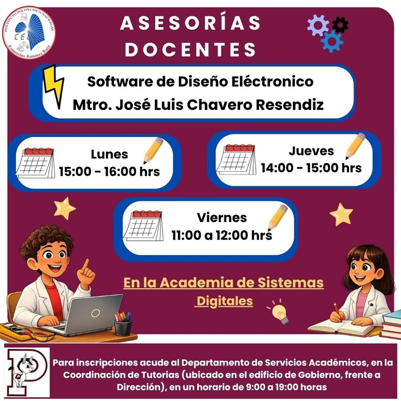 asesorias docentes Chavero